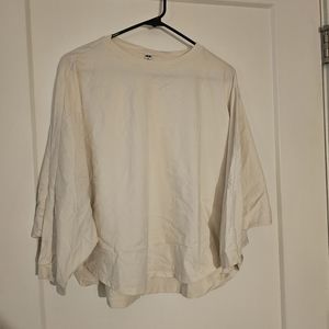 Uniqlo White staple shirt
